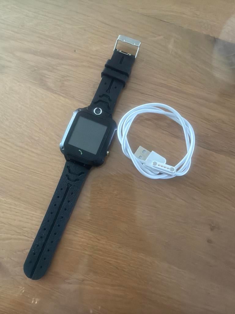 Smartwatch kids werkend merk Vubio, Ophalen of Verzenden, Gebruikt, Zwart, Android