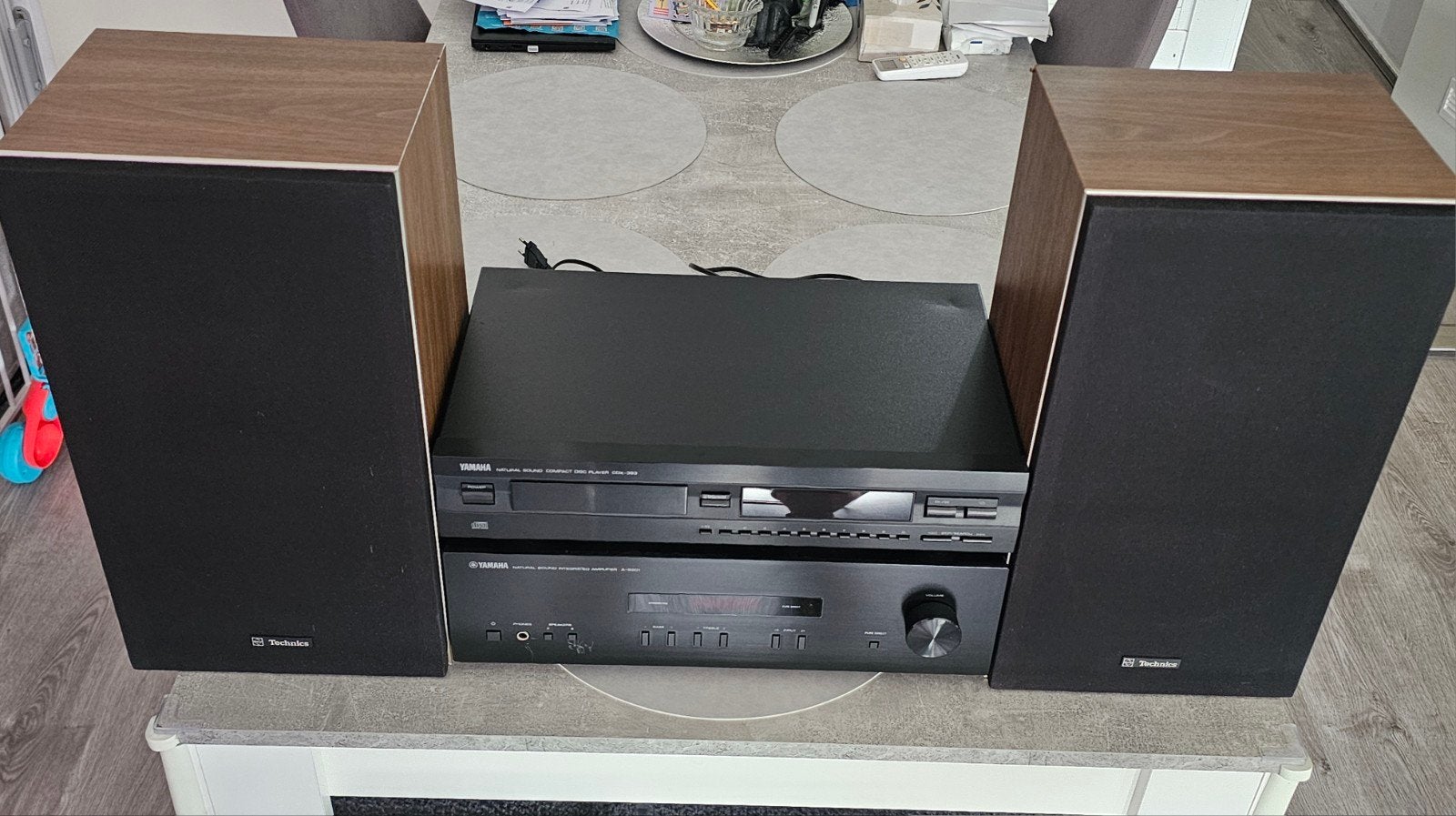 Yamaha A-S201 CDX-393 + Technics SB-102 €199/€149, Audio, Tv en Foto, Stereo-sets, Ophalen, Overige merken