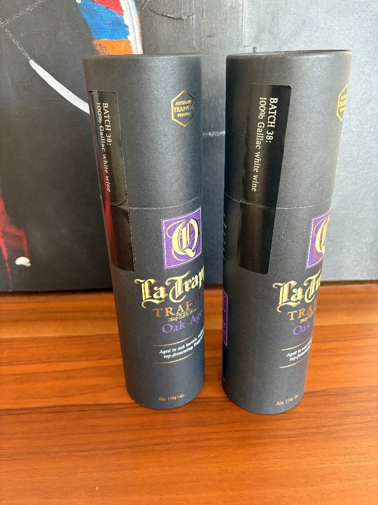 La Trappe Quadrupel Oak Aged - Batch 38 Wine, Verzamelen, Ophalen of Verzenden, Nieuw, Flesje(s), La Trappe