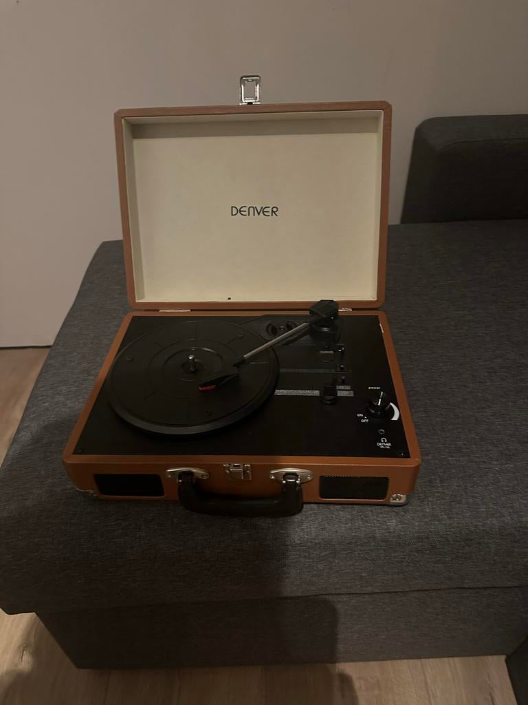 Denver platenspeler, Zo goed als nieuw, USB-aansluiting, Platenspeler, Ophalen