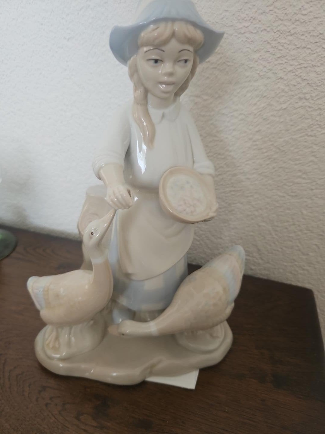 Lladro porseleinen beeldje: Meisje met ganzen, Ophalen