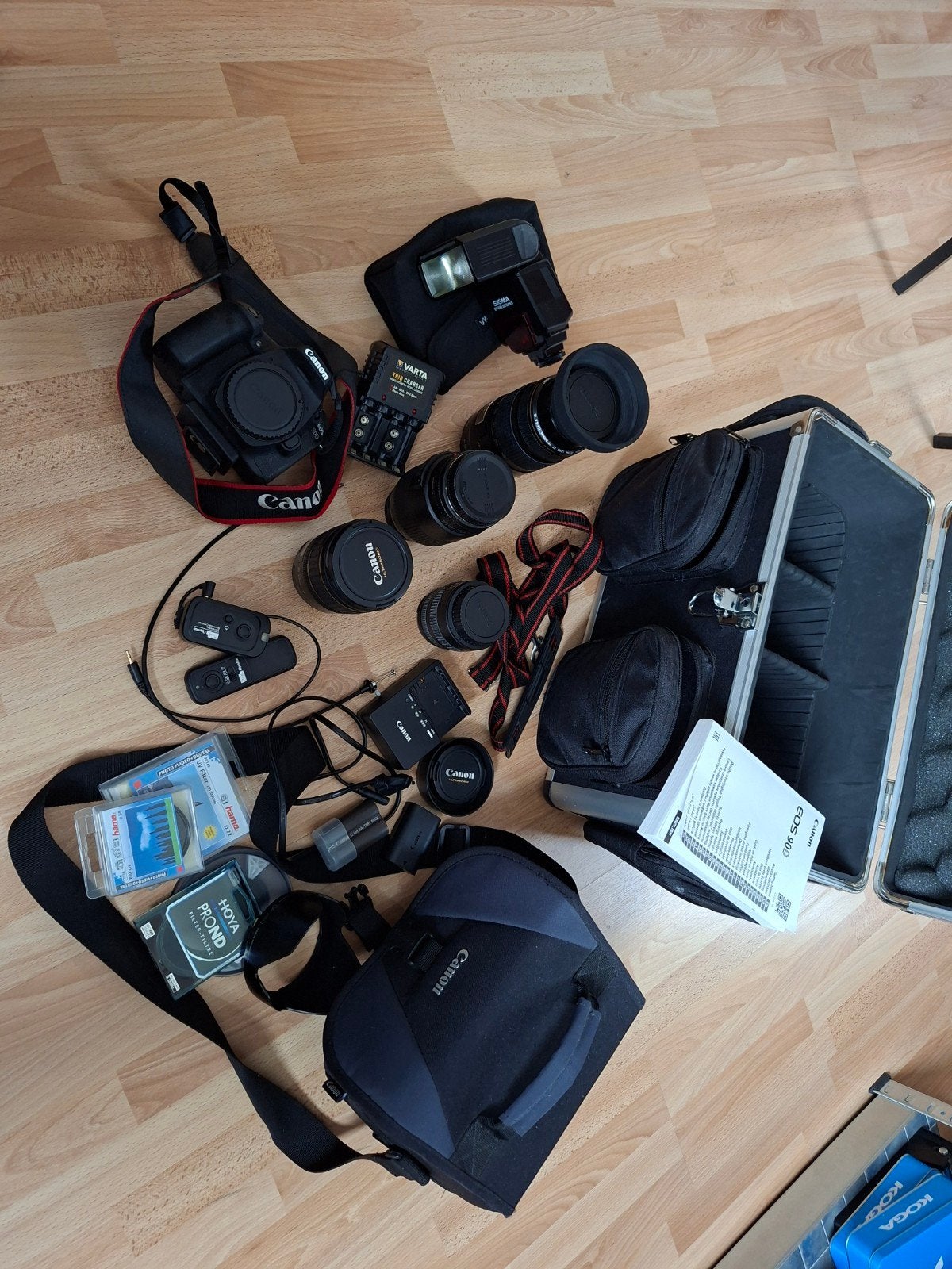 Canon EOS 90D complete set met lenzen en accessoires, Ophalen, Gebruikt, Spiegelreflex, Canon