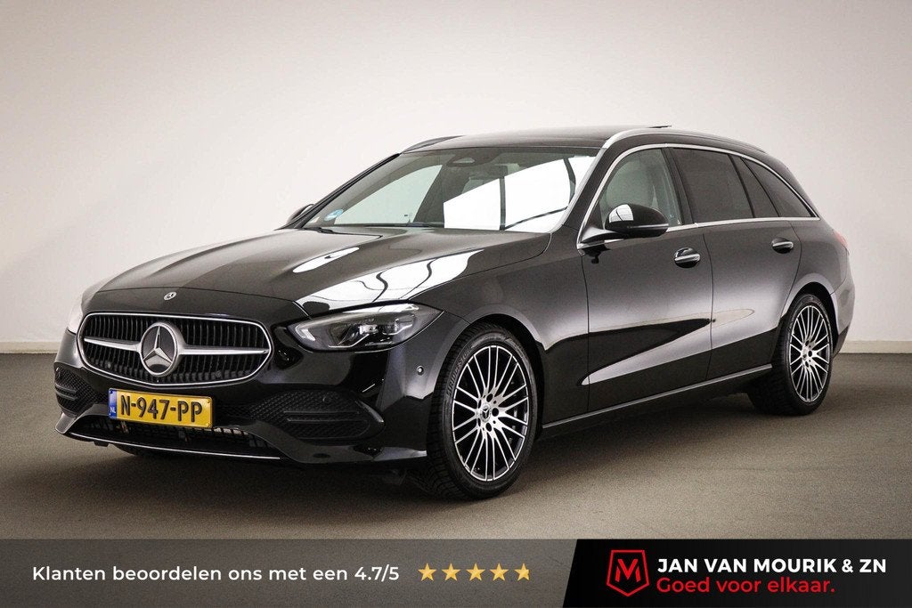 Mercedes-Benz C-klasse Estate 200 Launch Edition Luxury Line, Auto's, Mercedes-Benz, Bedrijf, Te koop, C-Klasse, ABS, Achteruitrijcamera