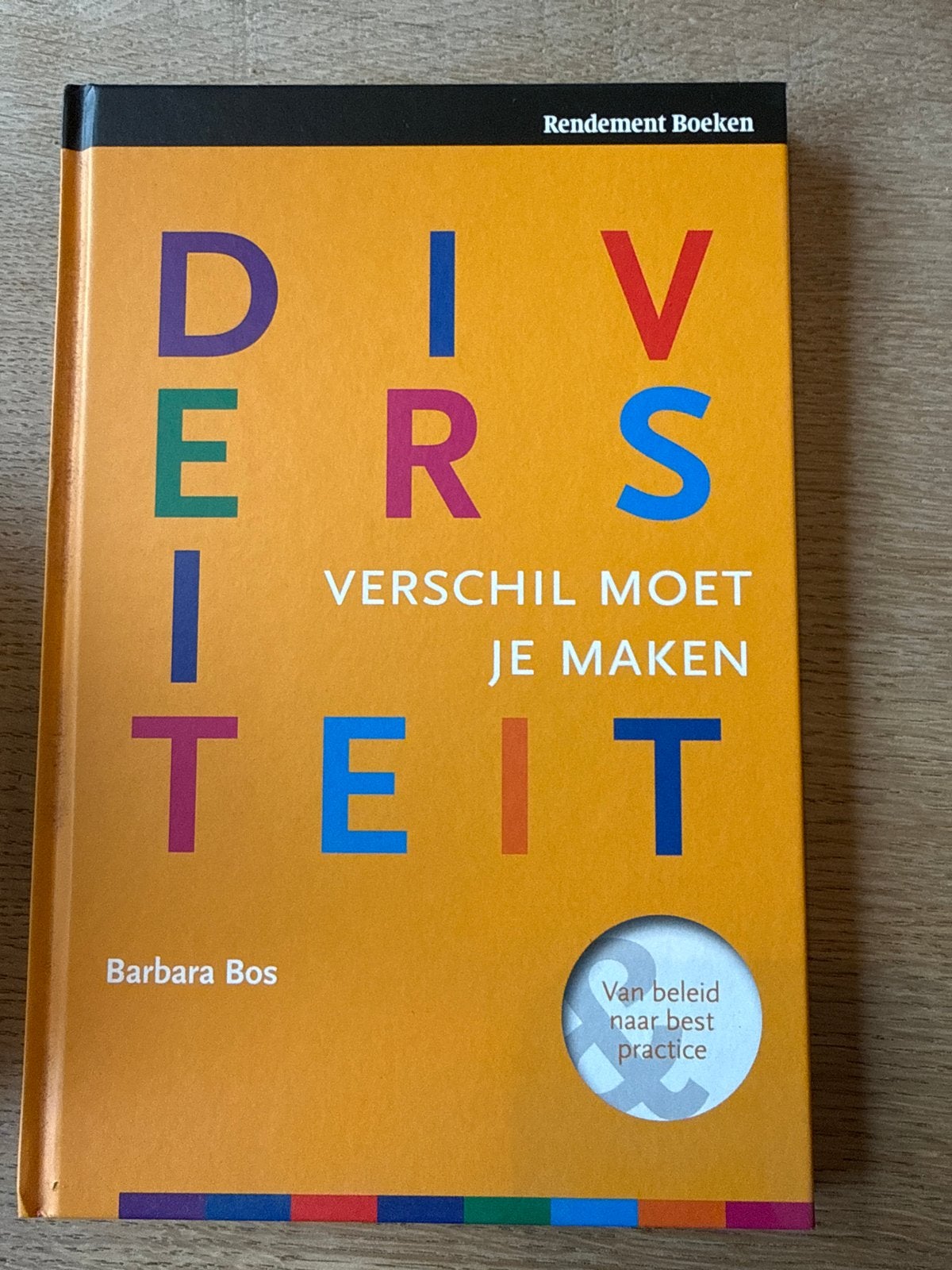 Diversiteit: Verschil Moet Je Maken - Barbara Bos, Ophalen of Verzenden, Gamma, Nieuw, MBO