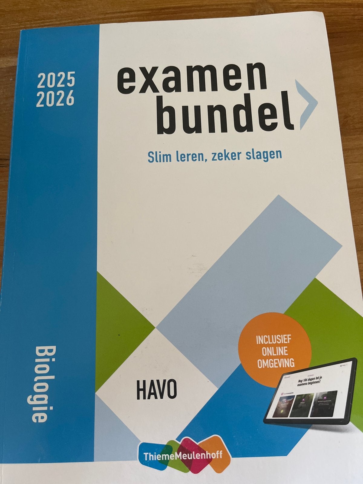 Examenbundel Biologie HAVO 2025-2026 inclusief online, Boeken, Ophalen of Verzenden, Zo goed als nieuw, HAVO, Biologie