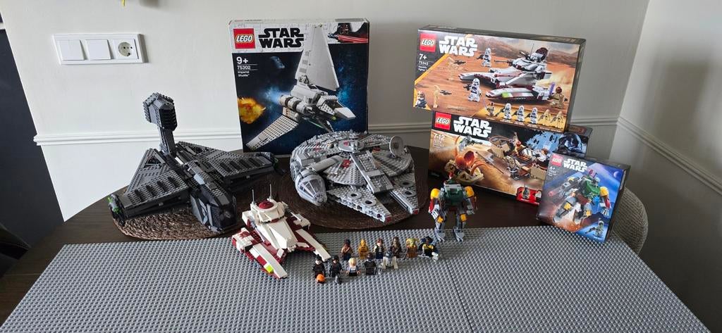 Lego Star wars sets. (75302, 75174, 75257, 75323, 75342), Kinderen en Baby's, Speelgoed | Duplo en Lego, Zo goed als nieuw, Lego