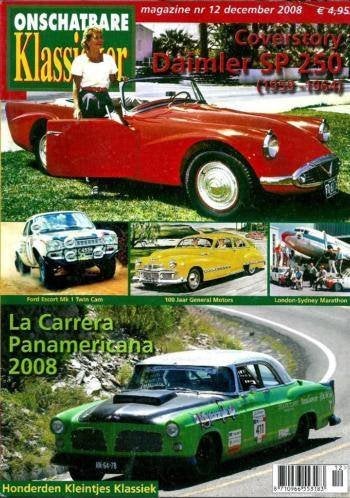 Onschatbare Klassieker nr 12, 2008 Daimler SP 250 Escort Mk1, Ophalen of Verzenden, Nieuw, Ford
