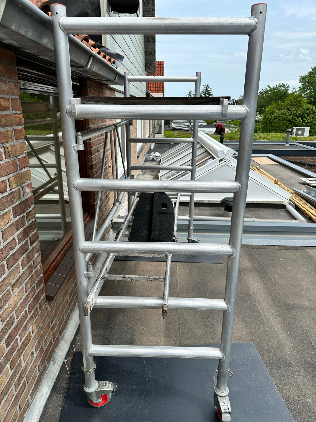 Altrex steiger 185cm, Ophalen, Gebruikt, Rolsteiger of Kamersteiger, Minder dan 2 meter