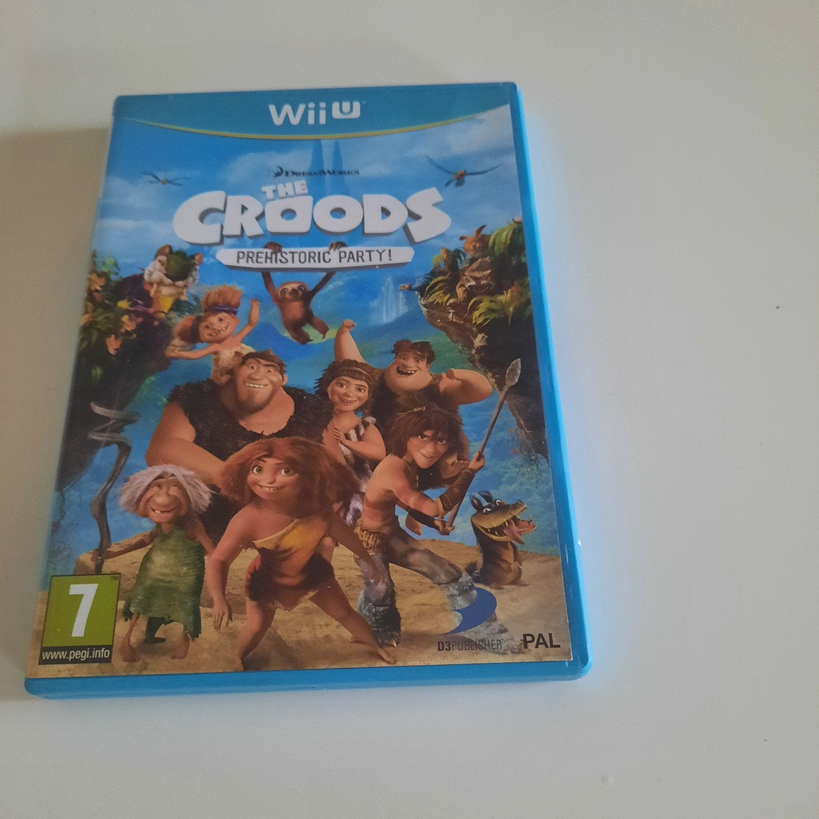 The Croods: Prehistoric Party! Wii U Game, Spelcomputers en Games, Games | Nintendo Wii U, Overige genres, Eén computer, Ophalen of Verzenden