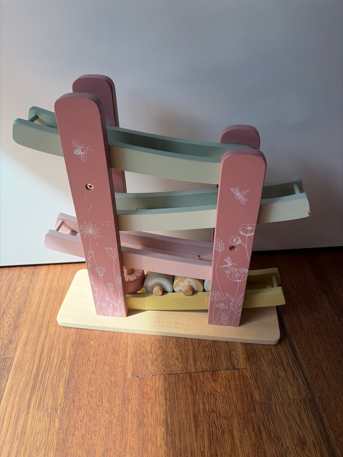 Little Dutch houten rollerbaan roze, Kinderen en Baby's, Speelgoed | Houten speelgoed, Ophalen of Verzenden, Zo goed als nieuw