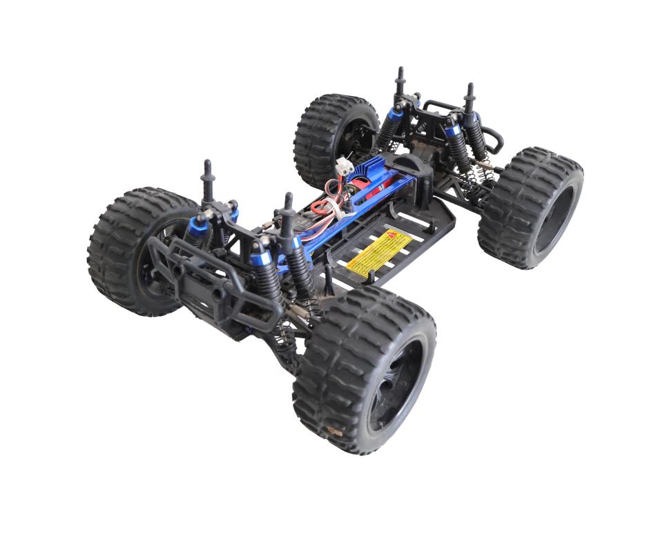 Himoto Monstertruck 2,4ghz 1/10 rc auto, Elektro, Gebruikt, Auto offroad, Ophalen of Verzenden