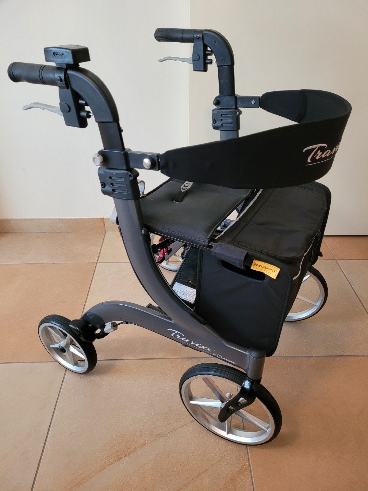 Rollator Travixx de Luxe maat S, Diversen, Ophalen, Lichtgewicht, Zo goed als nieuw