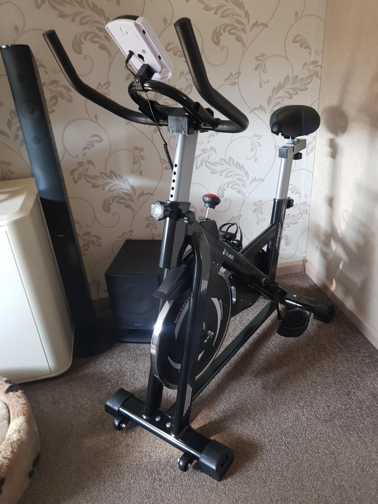 Zo goed als nieuwe BluMillSpinning Bike, Sport en Fitness, Ophalen, Zo goed als nieuw, Hometrainer