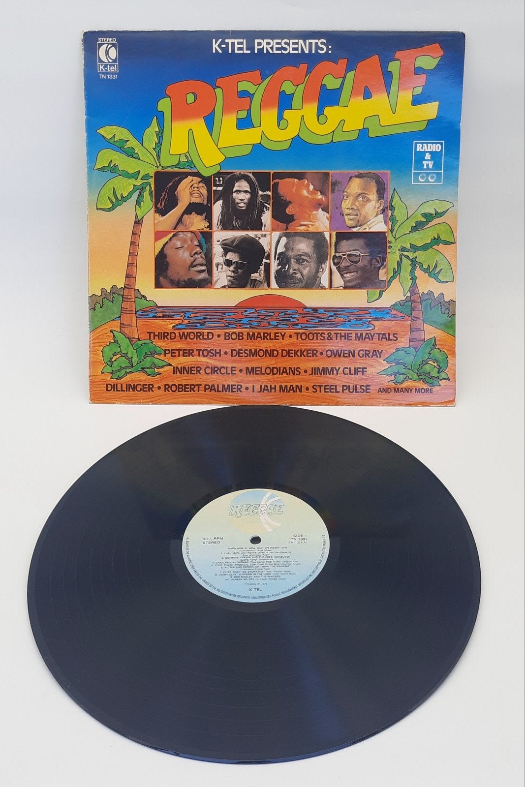 K-Tel presents: REGGAE LP 1979, Ophalen of Verzenden, Gebruikt, 12 inch
