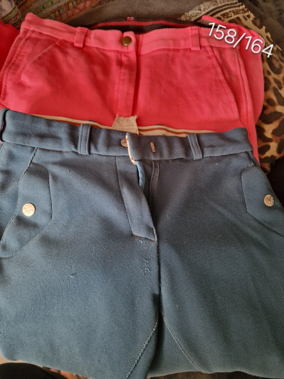 Paardrijbroeken 158/164, Dieren en Toebehoren, Paardrijkleding, Ophalen of Verzenden, Dressuur, Bovenkleding