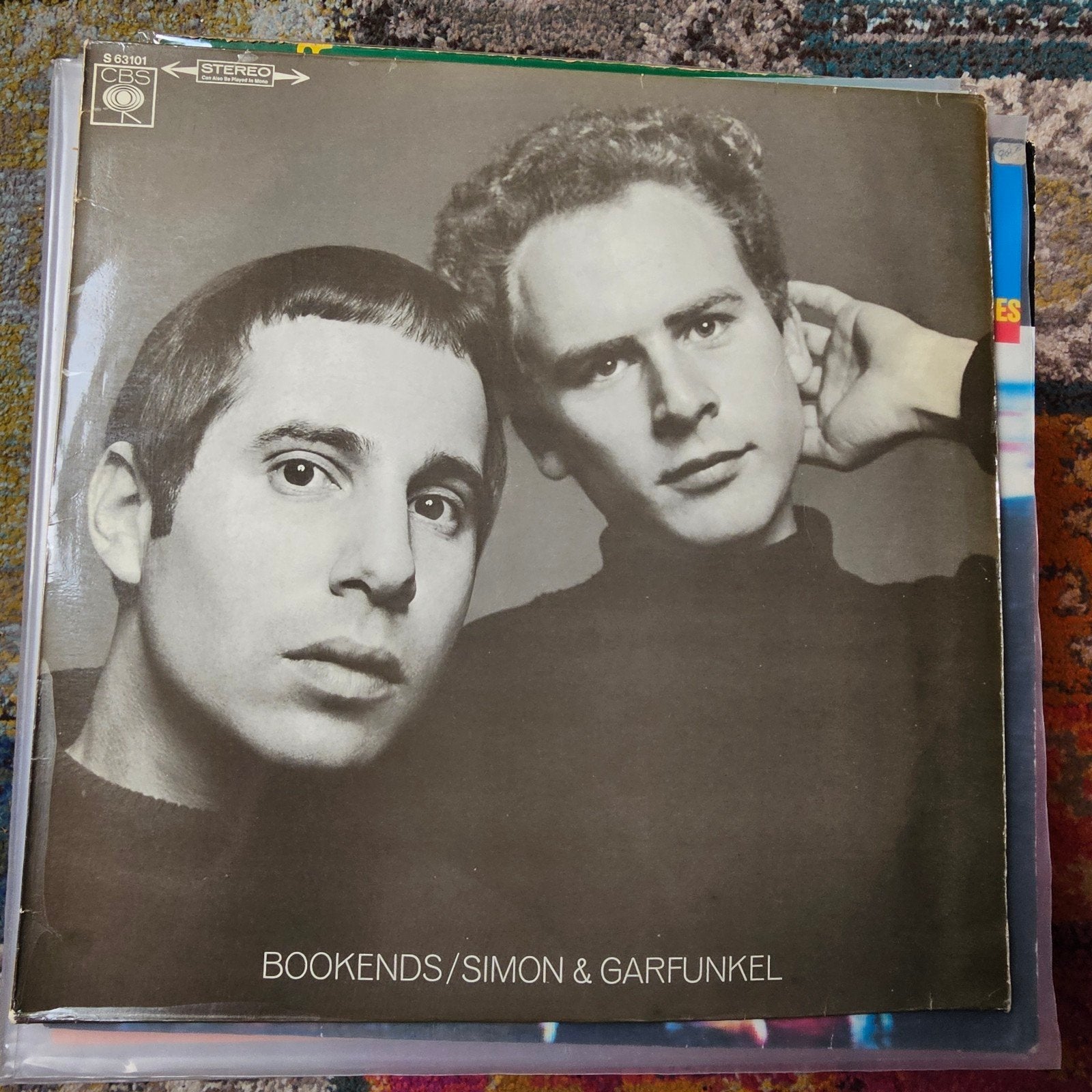 Simon & Garfunkel - Bookends LP (CBS S 63101), LP, Gebruikt, Pop, Originele persing