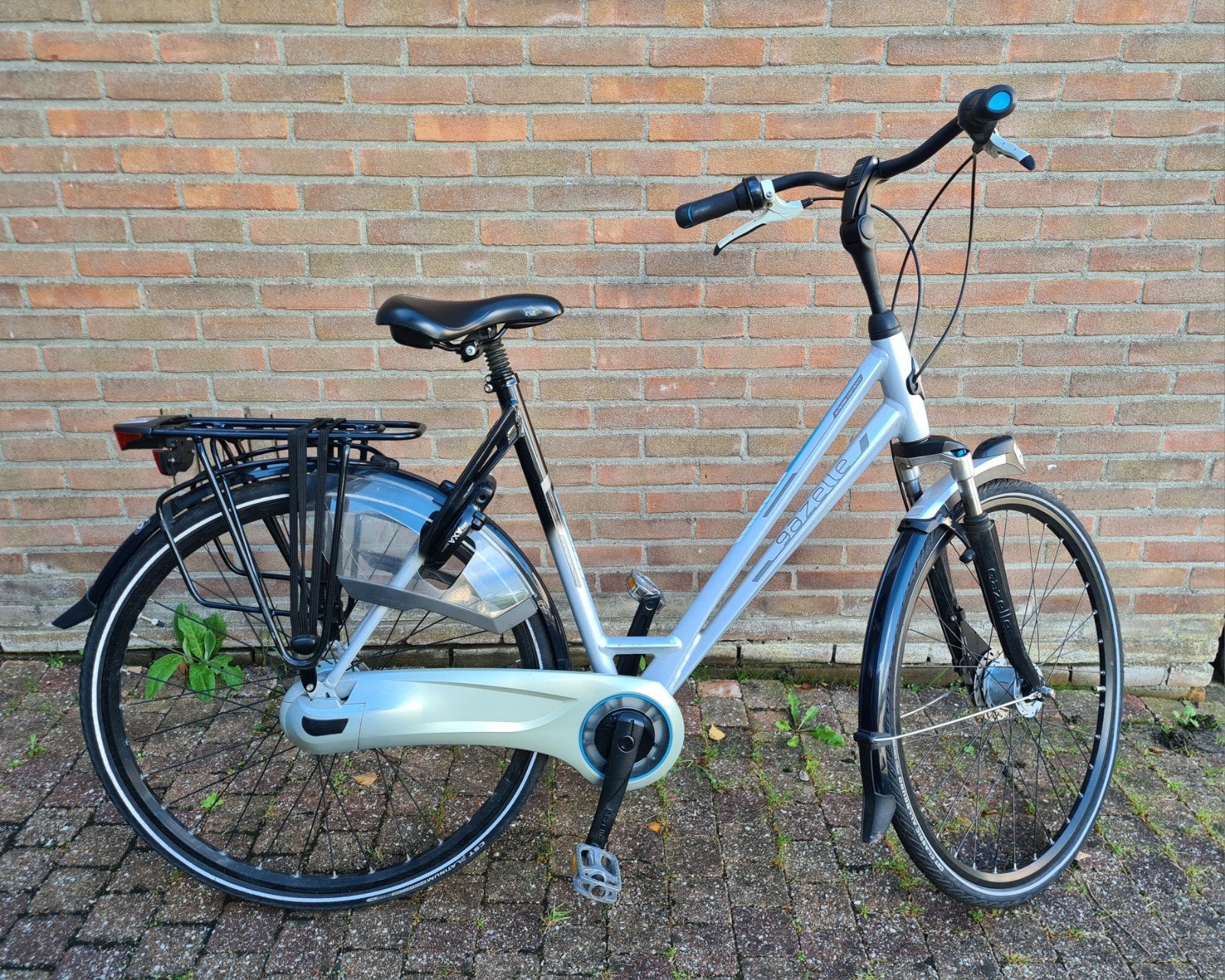 Gazelle Eclipse Comfort C08 damesfiets - Famehoogte 57 cm, Ophalen, Gebruikt, Versnellingen, 56 cm of meer