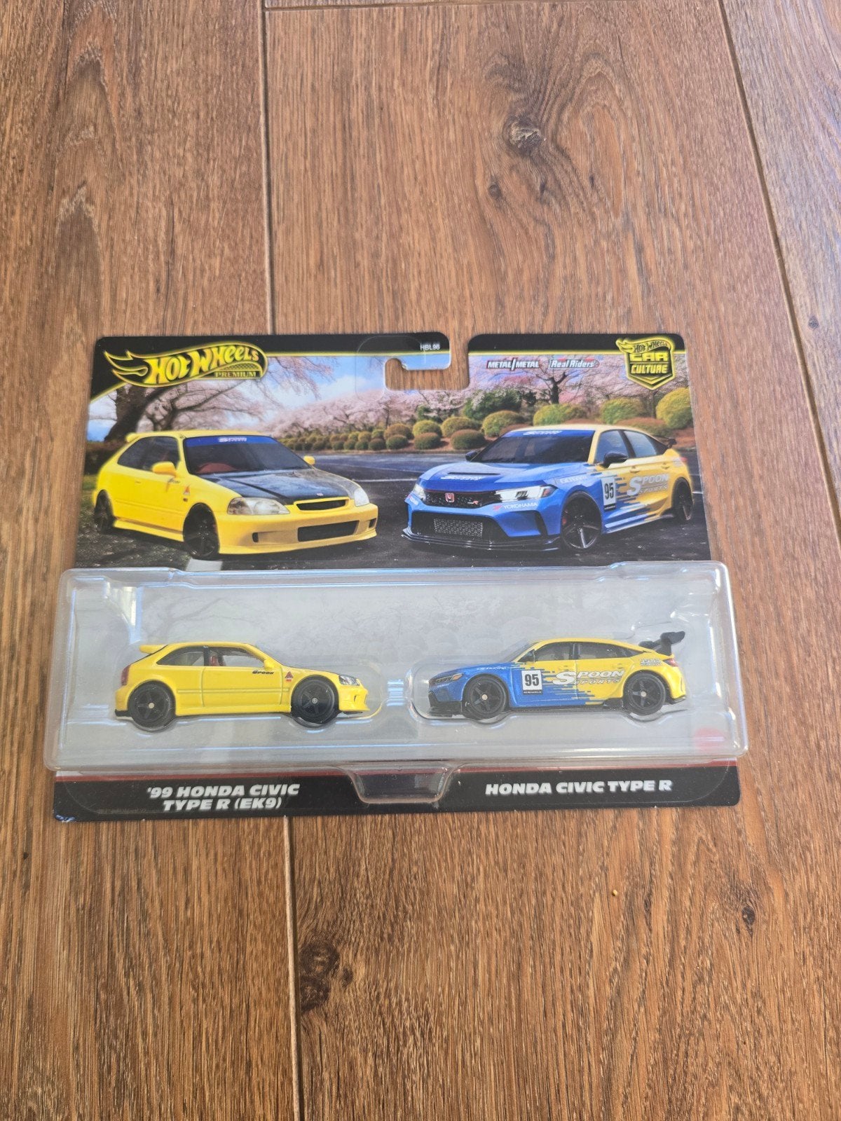 Hot Wheels Premium Honda Civic Type R 2-pack, Ophalen of Verzenden, Nieuw, Overige typen