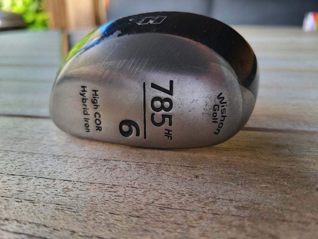 Wishon Golf 785HF Hybrid Iron #6 – grafiet shaft, Sport en Fitness, Golf, Ophalen, Gebruikt, Club