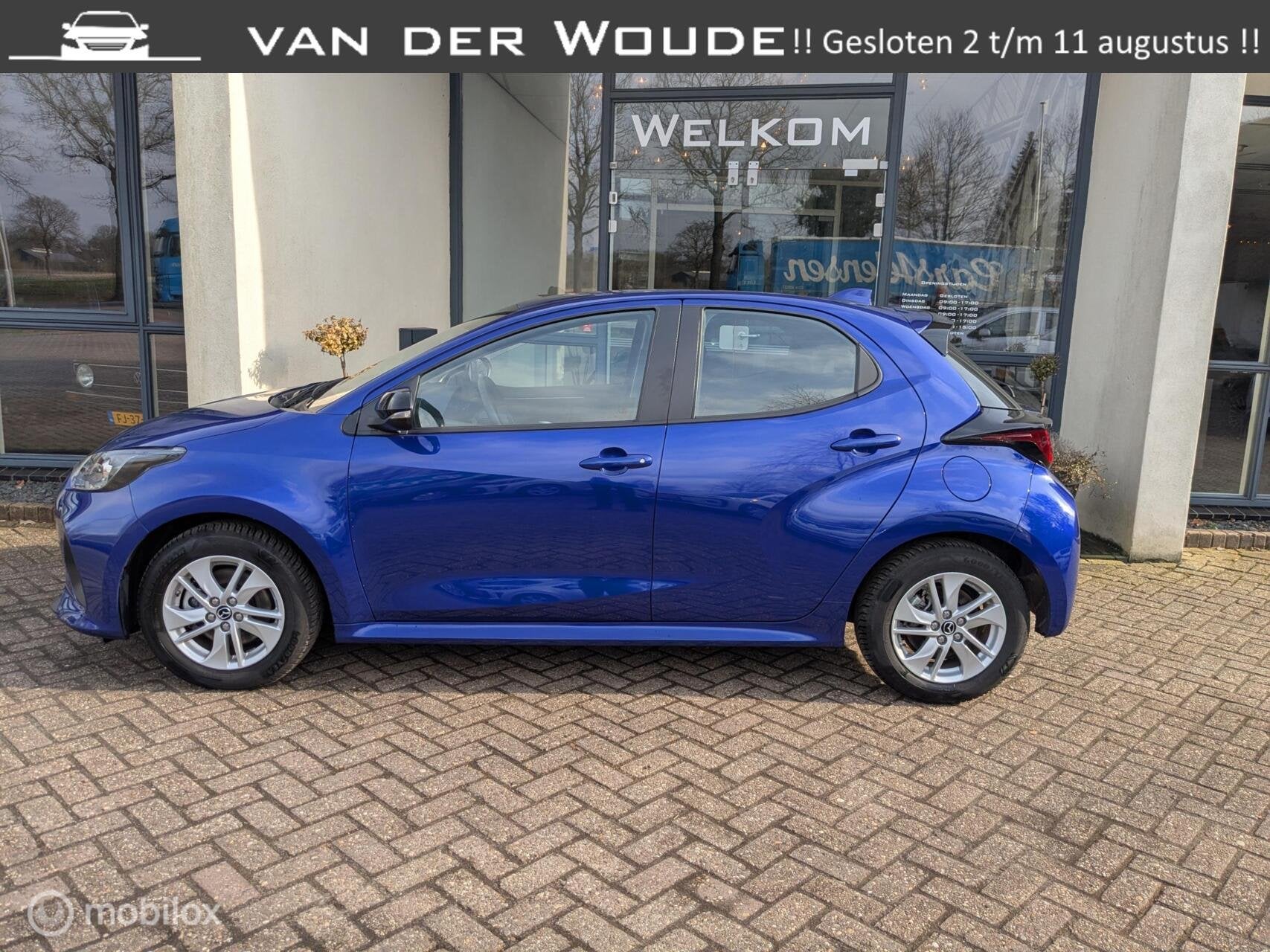 Mazda 2 Hybrid 1.5 Centre-line, Auto's, Mazda, Bedrijf, Te koop, ABS, Achteruitrijcamera, Adaptive Cruise Control, Airbags, Airconditioning