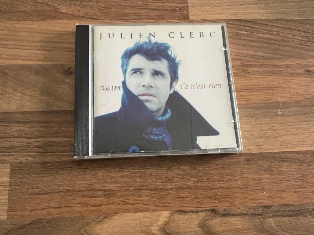 Julien Clerc - 1968-1990 Ce nést rien, Inclusief boekje, Zo goed als nieuw, Album, Pop