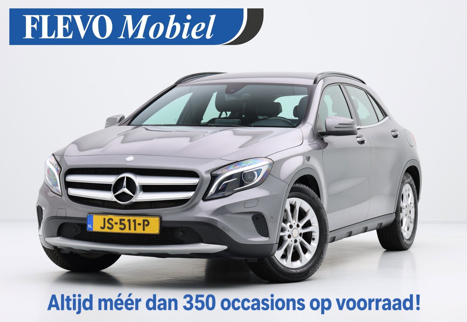 Mercedes-Benz GLA-klasse 180 d Lease Edition Half leder|Bi-x, Voorwielaandrijving, Gebruikt, 4 cilinders, Leder en Stof