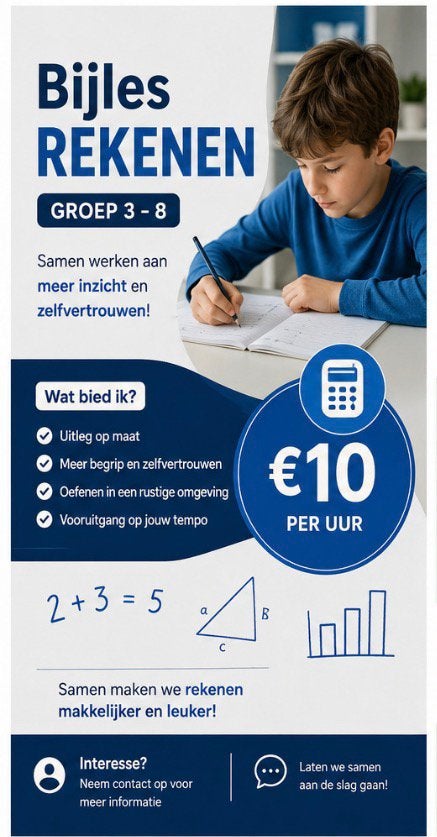 BIJLES REGIO DEN HAAG REKENEN | SPELLING | TAAL, Diensten en Vakmensen, Bijles, Privé-les en Taalles, Privéles, Bijles