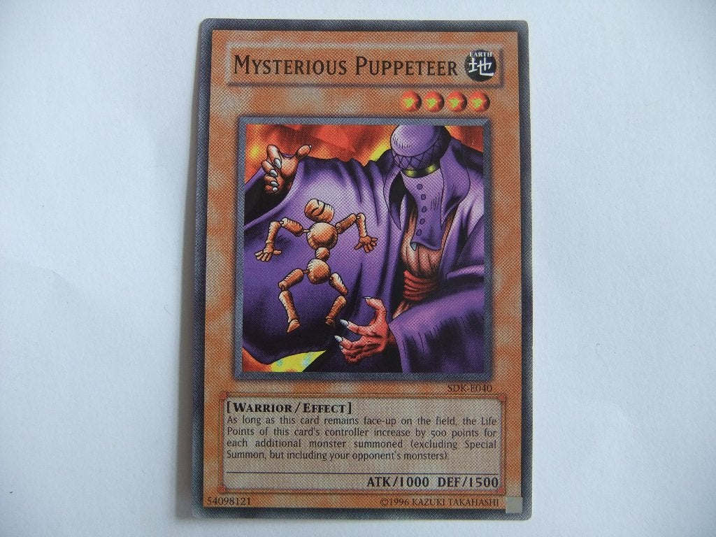 Mysterious Puppeteer Yu-Gi-Oh! Kaart SDK-E040, Verzenden, Gebruikt, Losse kaart