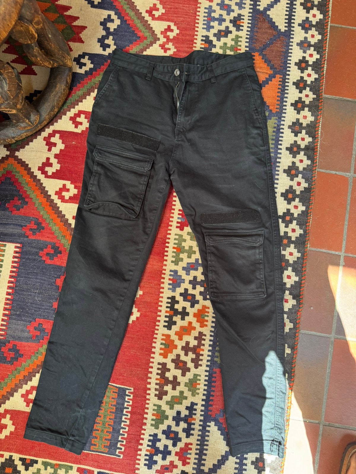 Broek Daily paper M, Ophalen of Verzenden, Gedragen, Zwart, Overige jeansmaten