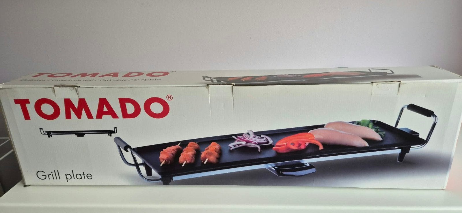 Tomado Grillplaat - Nieuw in doos, Ophalen, Nieuw, Tafelgrill