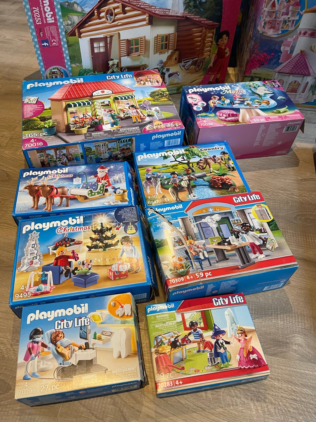 Grote Playmobil collectie: City Life, Princess, Country, His, Ophalen, Zo goed als nieuw, Jongen of Meisje