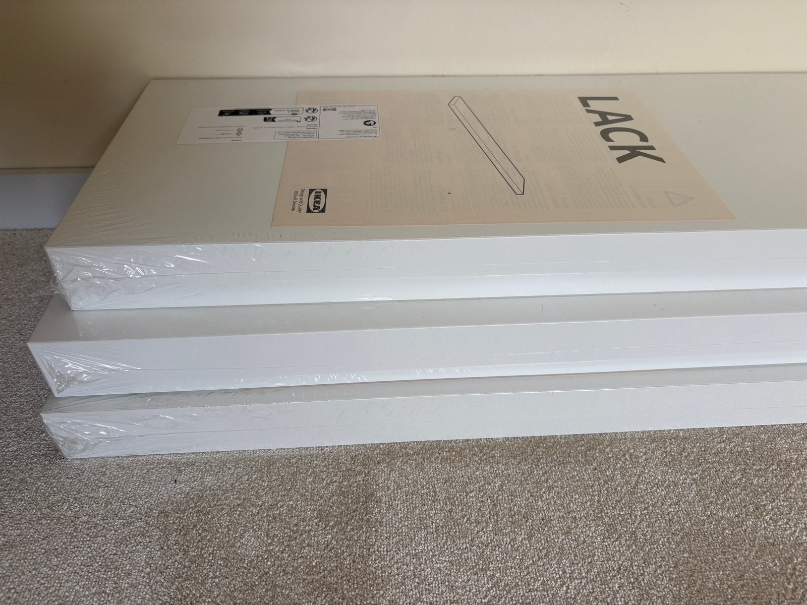 IKEA LACK planken - Nieuw in verpakking, Ophalen, Nieuw