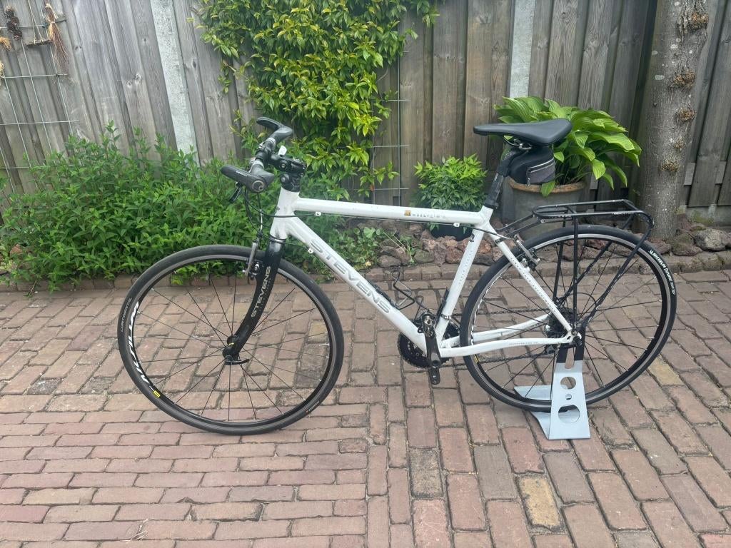 Te koop sporthybride/racefiets Stevens strada, Fietsen en Brommers, Fietsen | Racefietsen, 28 inch, Gebruikt, Aluminium, 49 tot 53 cm