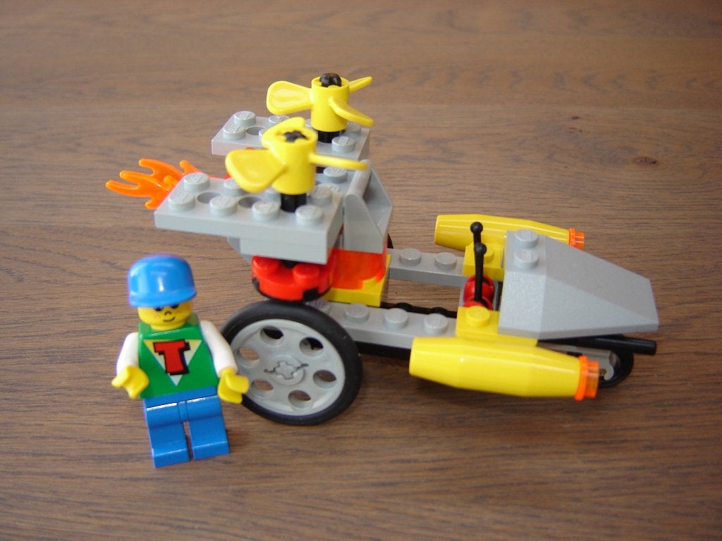 LEGO LEGOLAND ROCKET RACER (TIME CRUISERS) 6491 !!!!, Lego, Ophalen of Verzenden, Zo goed als nieuw, LEGOLAND
