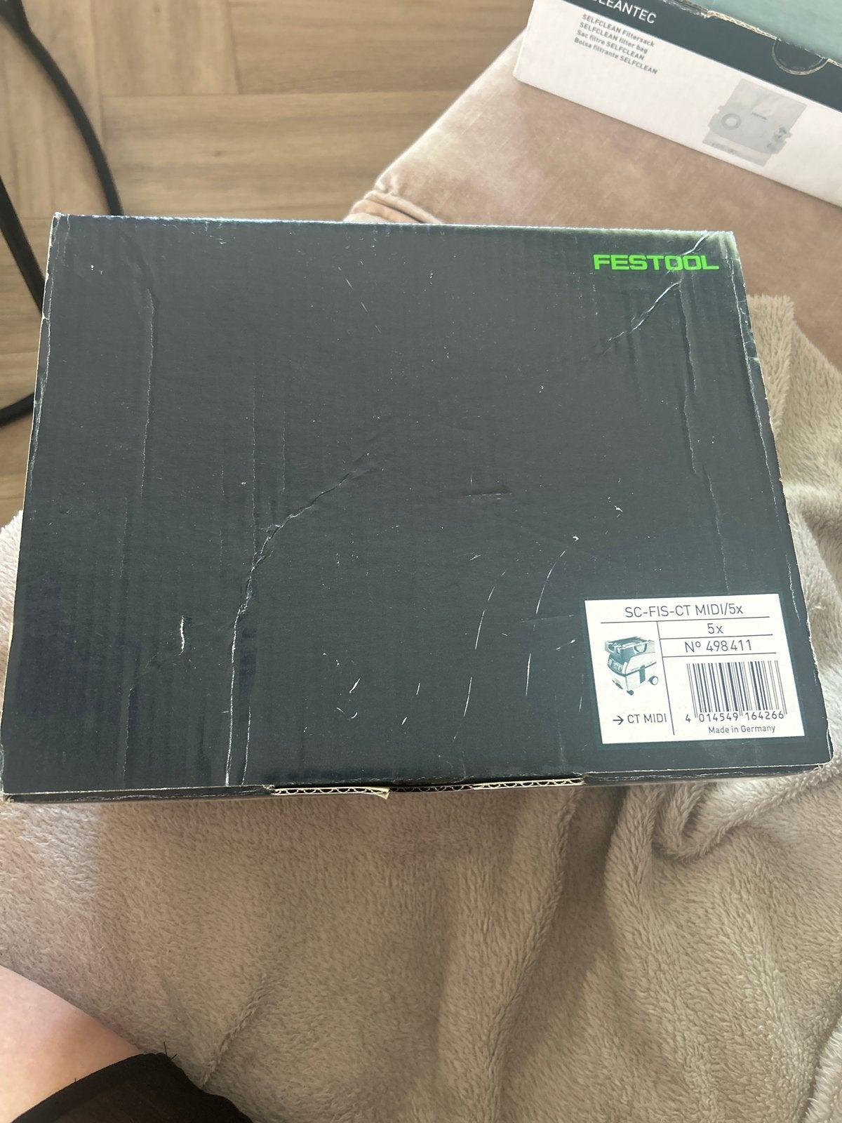 Festool SC-FIS-CT MIDI/5x Stofzakken voor CT MIDI, Witgoed en Apparatuur, Stofzuigers, Overige merken, Nieuw, Industriële stofzuiger