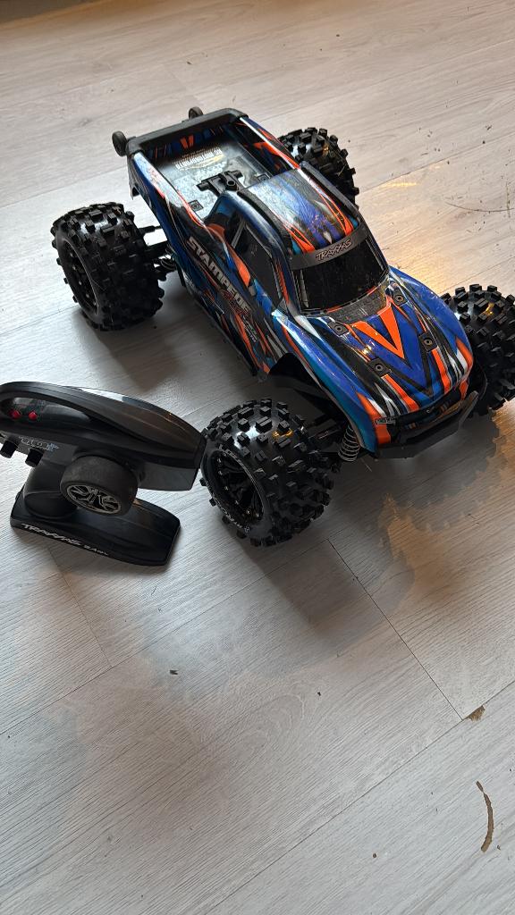 traxxas stampede 4x4 vxl, Hobby en Vrije tijd, Modelbouw | Radiografisch | Auto's, Auto offroad, Zo goed als nieuw, RTR (Ready to Run)