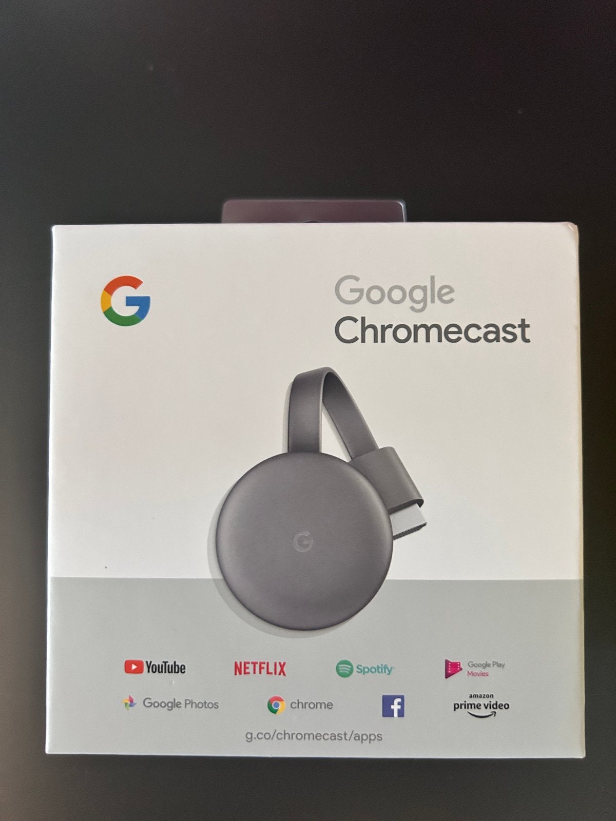 Google Chromecast - Stream eenvoudig naar je tv, Ophalen of Verzenden, Zo goed als nieuw, HDMI, Zonder harde schijf