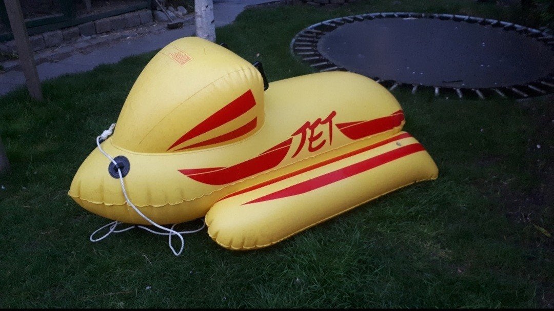 Opblaasbare jetski 2 personen, Ophalen of Verzenden
