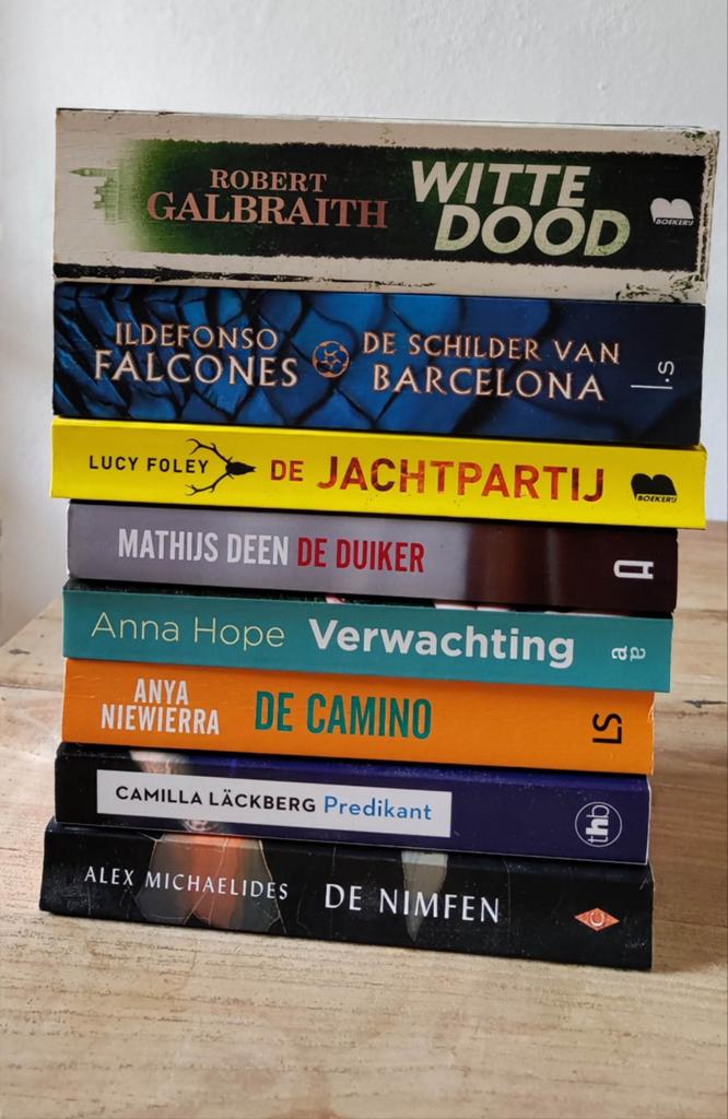 Diverse Boekenbundel: Spanning, Avontuur & Meer, Boeken, Ophalen, Gelezen, Robert Galbraith, Ildefonso Falcones, Lucy Foley, Mathijs Deen