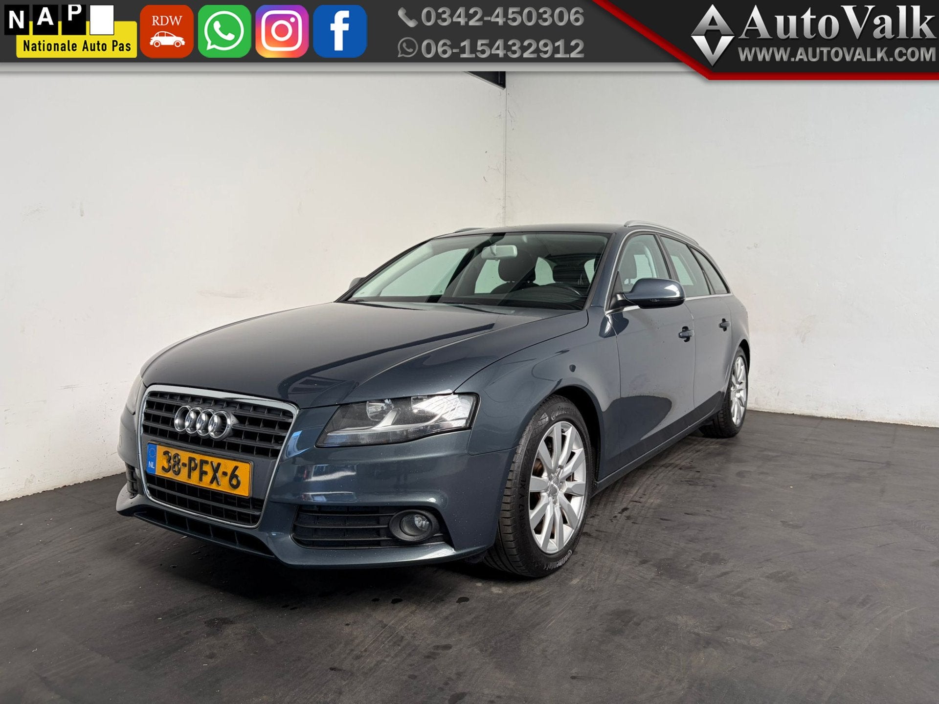 Audi A4 Avant 1.8 TFSI Pro Line Business. Nieuwe motor. APK, Auto's, Euro 5, 1490 kg, Gebruikt, 4 cilinders