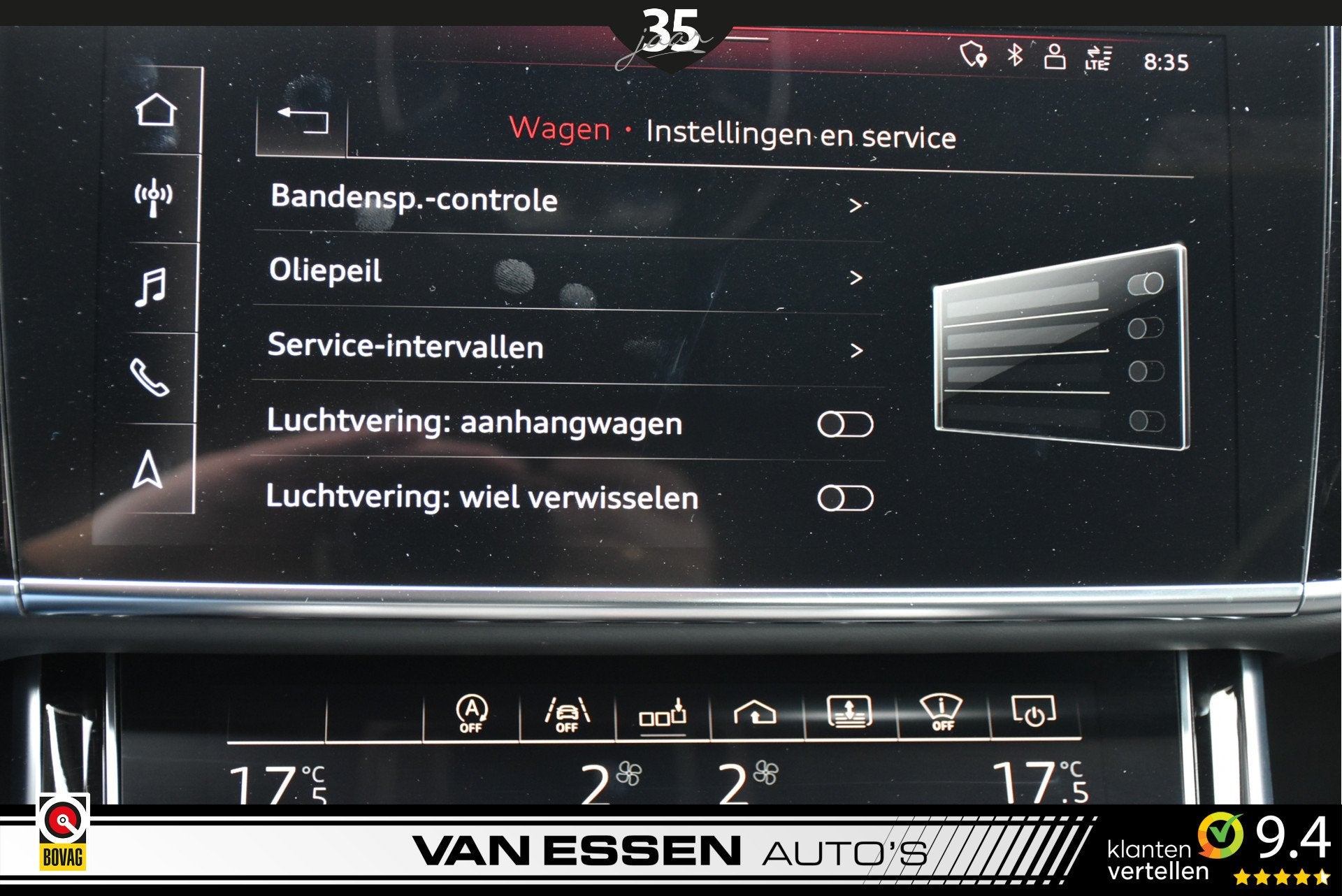 Foto 33 van Audi A8 55 TFSI quattro Pro Line Plus 4-Wielsturing ACC Soft