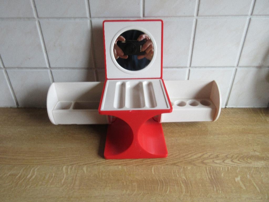 Makeup set retro kubus space age Japan Make up opmaken, Ophalen of Verzenden