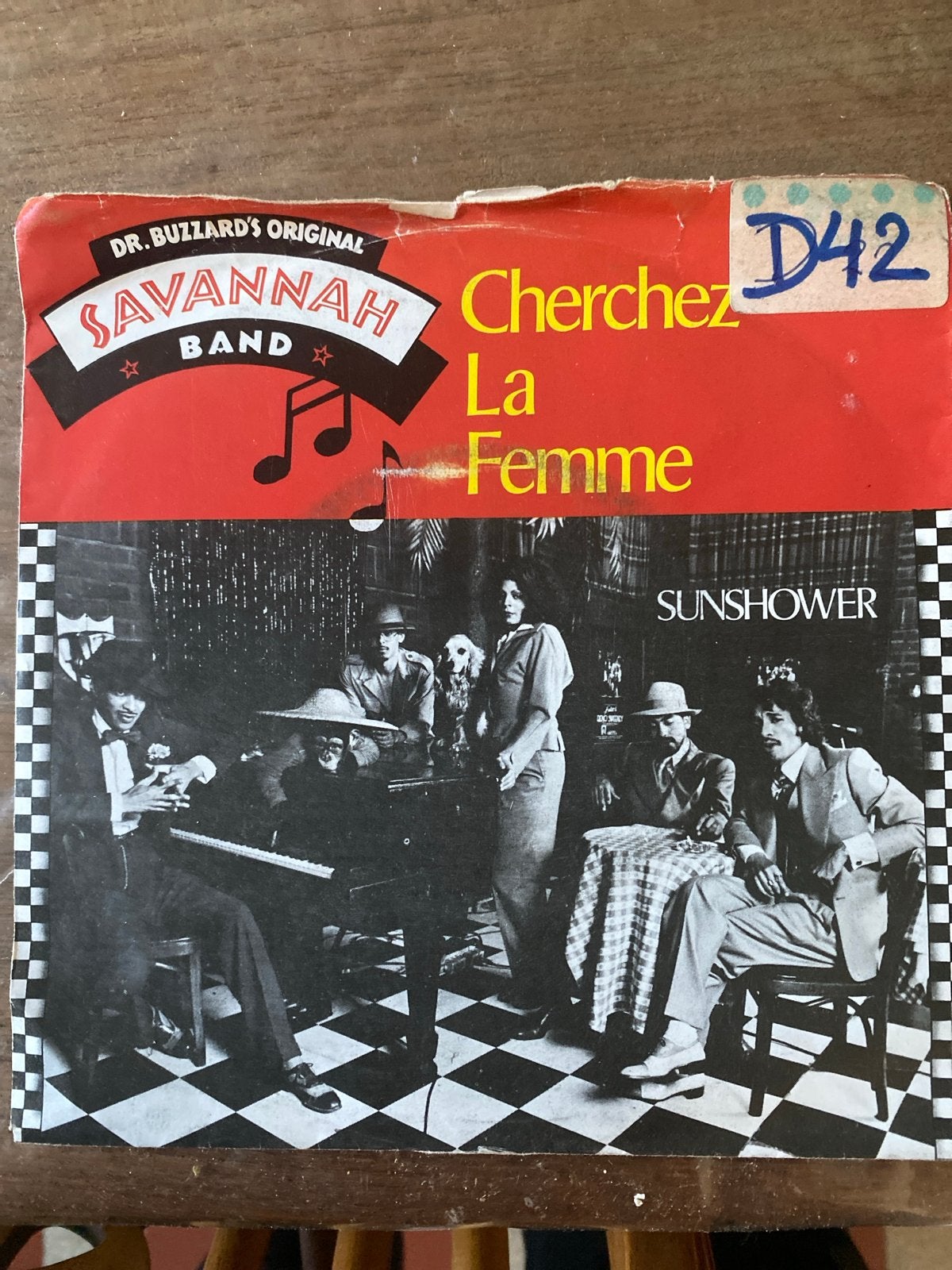 Dr. Buzzard's Original Savannah Band - Cherchez La Femme, Gebruikt, 7 inch, Ophalen of Verzenden, Pop