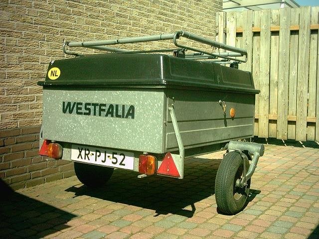 Aanhangwagen Bagagewagen, Auto diversen, Ophalen, Gebruikt