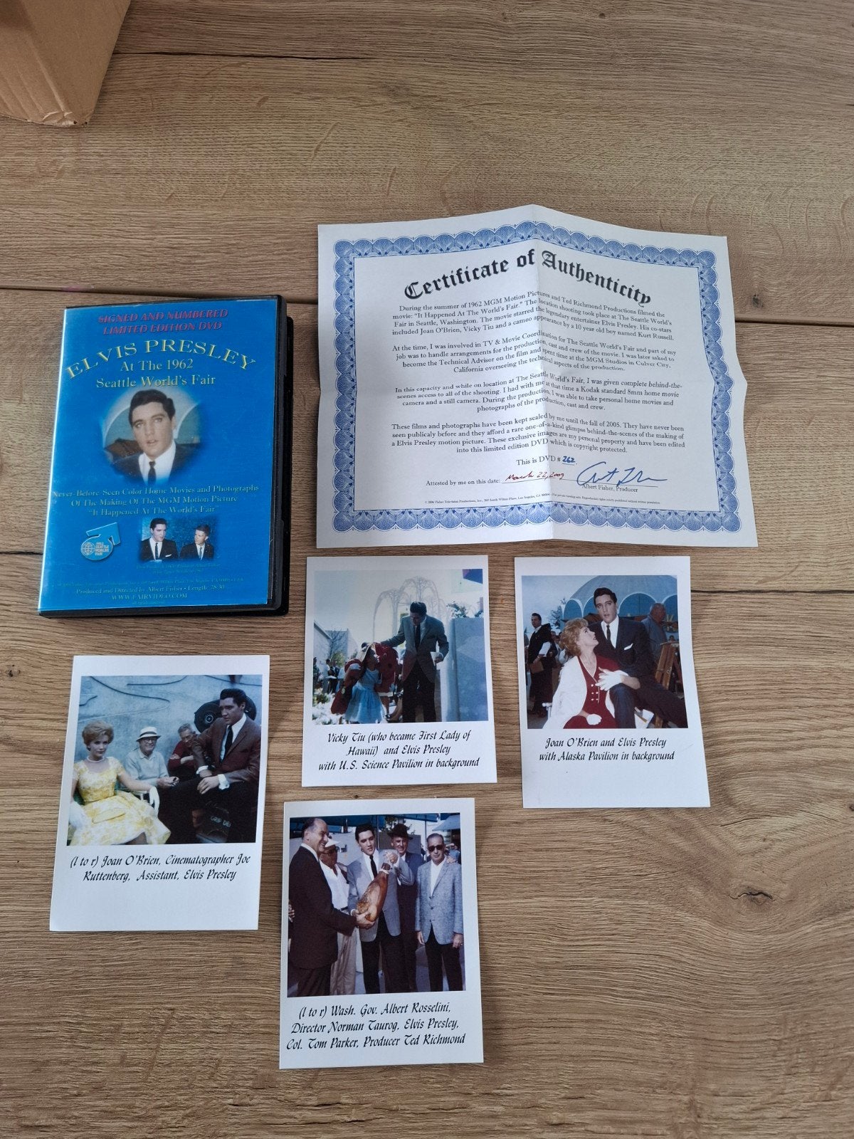 Elvis Presley: At The 1962 Seattle World's Fair DVD Limited, Engels, Alle leeftijden, Ophalen of Verzenden, Zo goed als nieuw