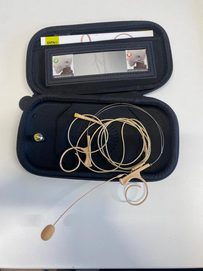 DPA headset microfoon te koop, Ophalen of Verzenden, Zo goed als nieuw, Overige typen