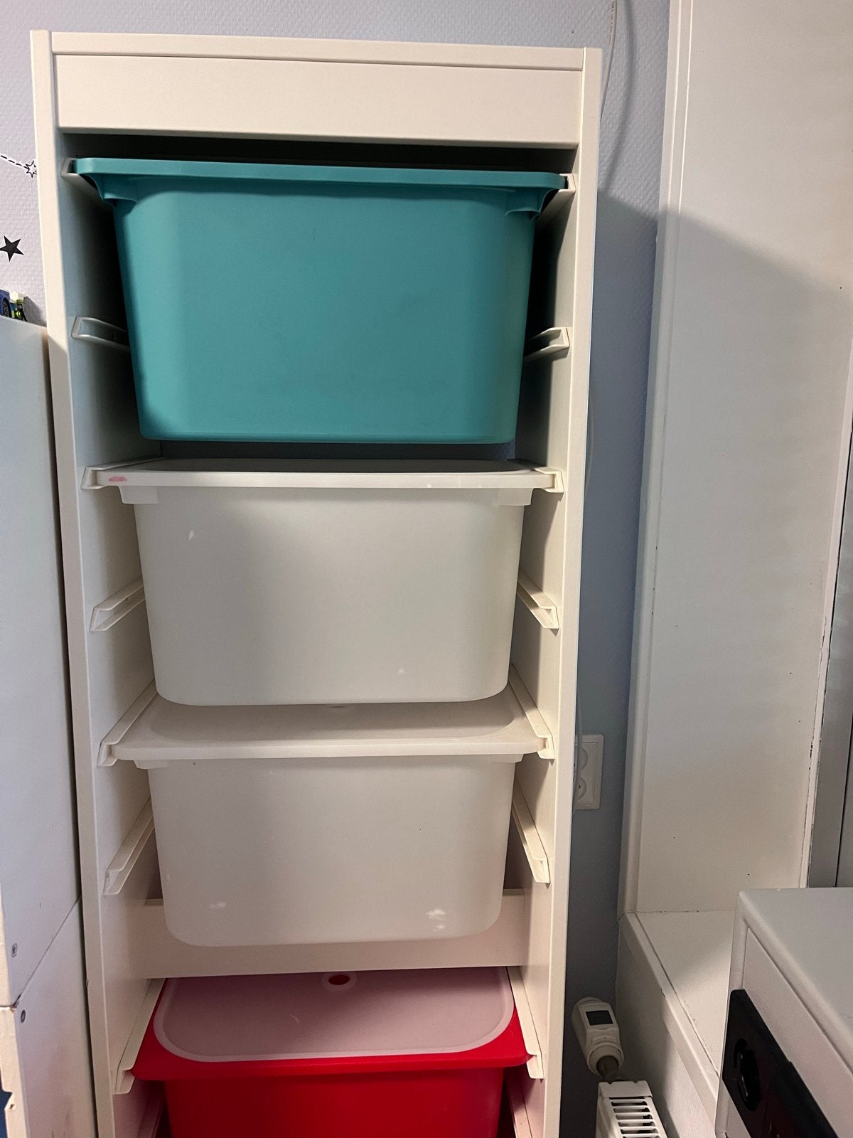 IKEA Trofast hoge kast met 5 bakken - Ideaal voor speelgoed, Ophalen, Gebruikt, 105 cm of meer, Minder dan 50 cm