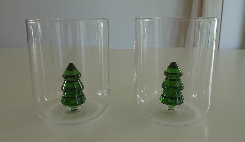 2 Kerst Drinkglazen van HEMA - NIEUW, Ophalen, Nieuw