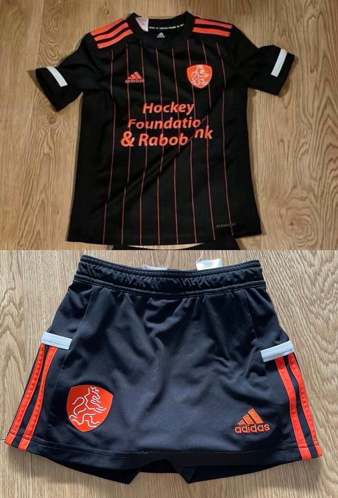 Nederlands elftal hockey tenue maat 140 meisje, Ophalen of Verzenden, Gebruikt, Kleding
