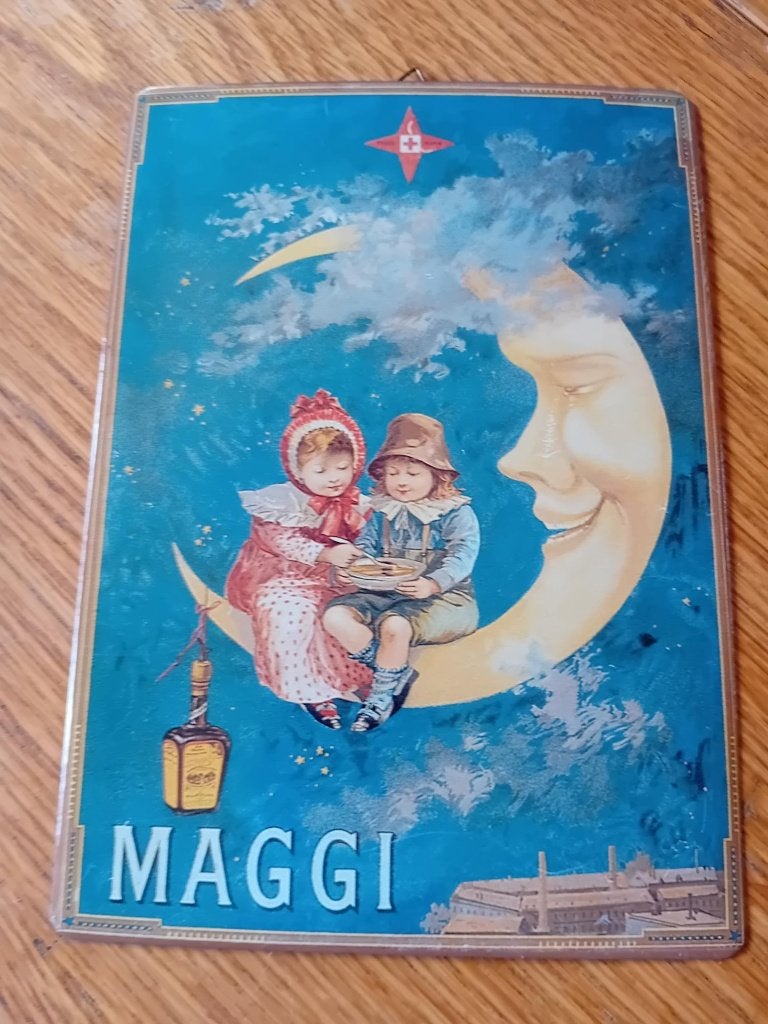 Maggi blikken ansichtkaart 2002   21x15cm, Ophalen of Verzenden, Voor 1920, Ongelopen, Overige thema's